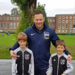 Pal Dardai begüßt die Seeburger Kids