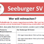 Herzlich willkommen beim Seeburger SV