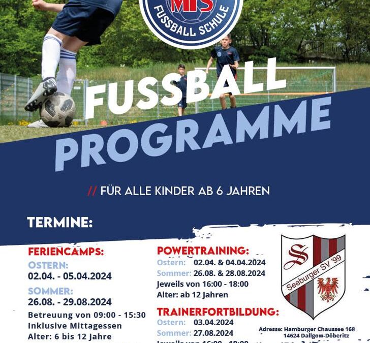 Fußballcamp, Powertraining und Trainerfortbildung