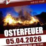 Osterfeuer 2026 in Seeburg